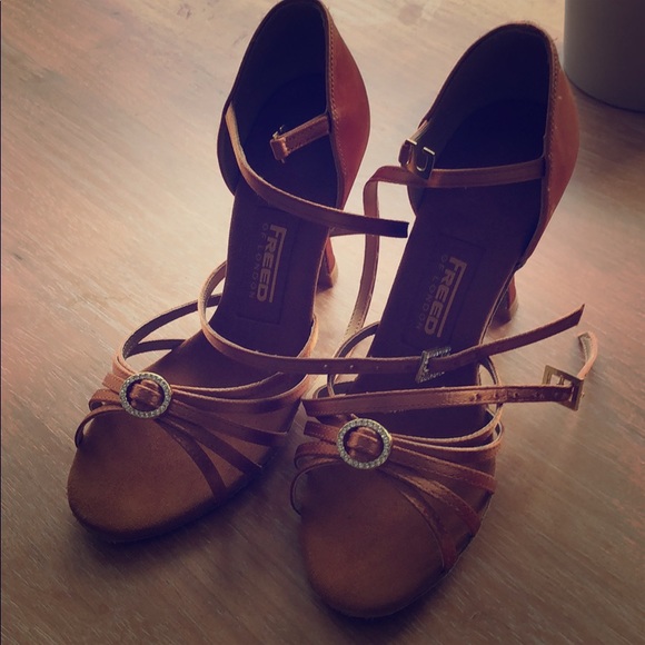 Nude ballroom Latin shoe - Picture 1 of 1